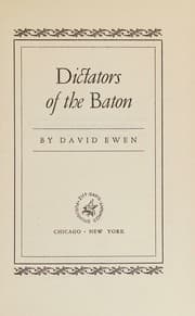 Tapa de Dictators of the Baton