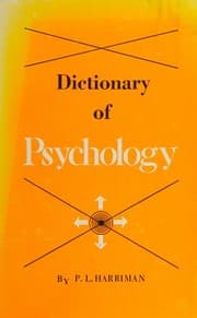 Tapa de Dictionary of psychology
