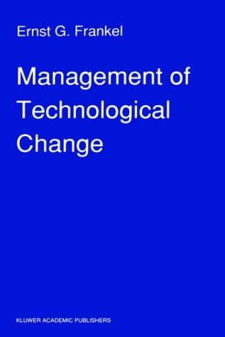 Tapa de Management of technological change