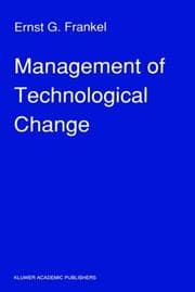 Tapa de Management of technological change