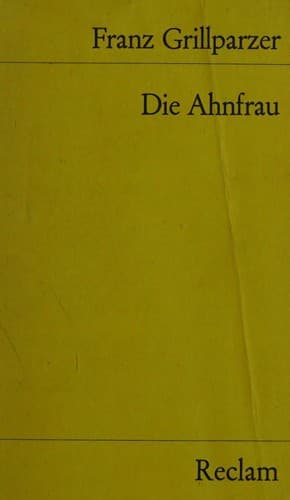 Tapa de Die Ahnfrau