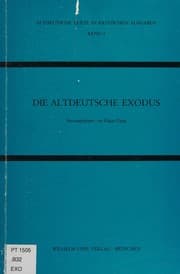 Tapa de Die altdeutsche Exodus