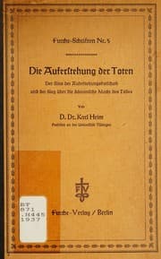 Tapa de Die Auferstehung der Toten