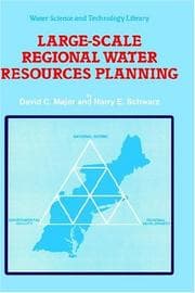 Tapa de Large-scale regional water resources planning