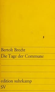 Tapa de Die Tage Der Commune
