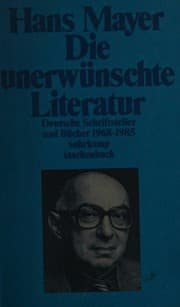 Tapa de Die unerwünschte Literatur