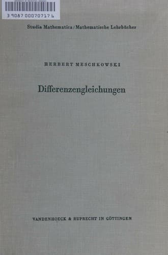 Tapa de Differenzengleichungen