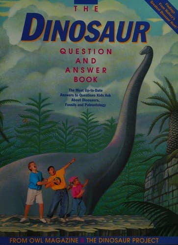 Tapa de The dinosaur question and answer book