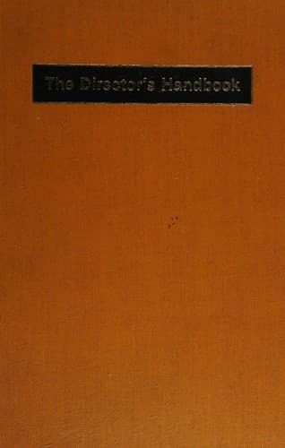 Tapa de The director's handbook