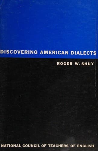 Tapa de Discovering American dialects.