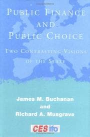 Tapa de Public finance and public choice