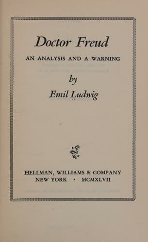 Tapa de Doctor Freud, an analysis and a warning.