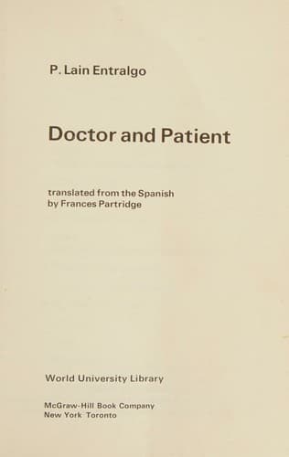 Tapa de Doctor and patient