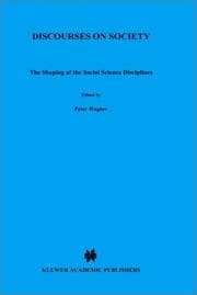 Tapa de Discourses on society