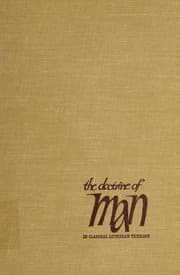 Tapa de The doctrine of man in classical Lutheran theology