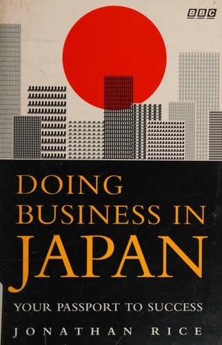 Tapa de Doing business in Japan