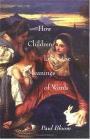 Tapa de How children learn the meanings of words