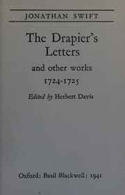 Tapa de The Drapier's letters and other works, 1724-1725