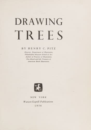Tapa de Drawing trees