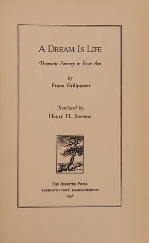Tapa de A dream is life,