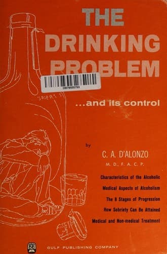Tapa de The drinking problem - and its control