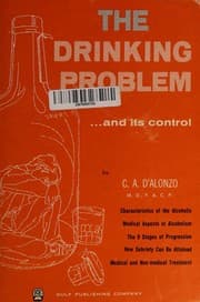 Tapa de The drinking problem - and its control