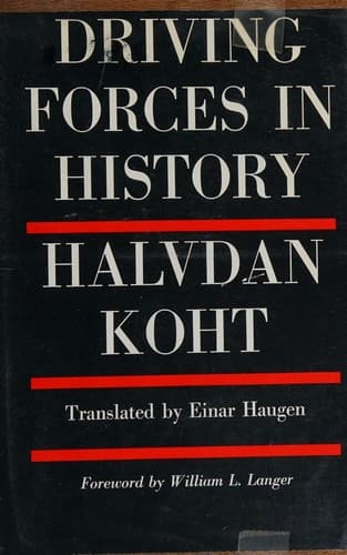 Tapa de Driving forces in history