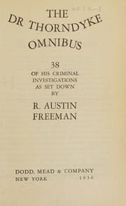 Tapa de The Dr. Thorndyke omnibus