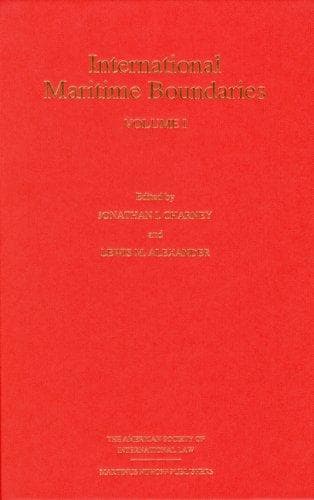 Tapa de International maritime boundaries