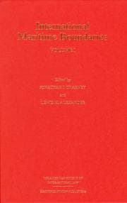 Tapa de International maritime boundaries