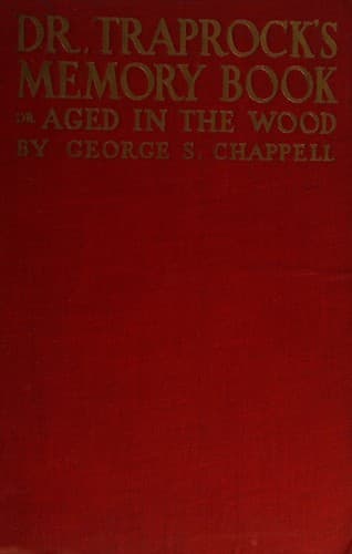 Tapa de Dr. Traprock's memory book