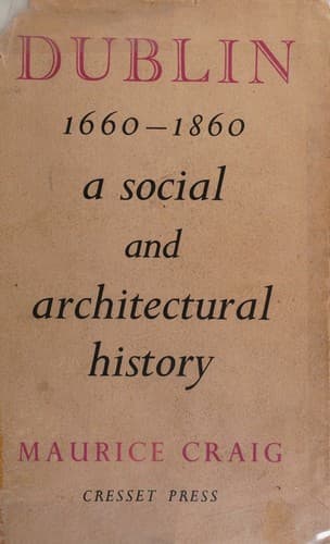Tapa de Dublin, 1660-1860