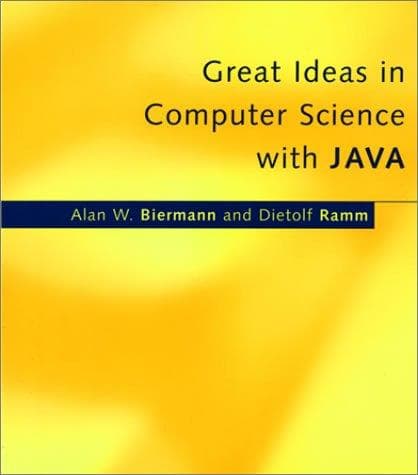 Tapa de Great ideas in computer science with Java
