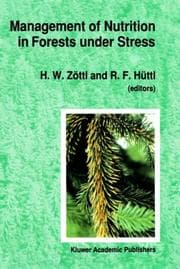 Tapa de Management of nutrition in forests under stress