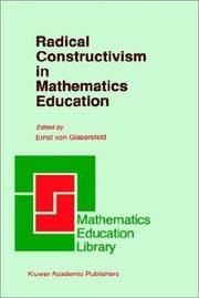 Tapa de Radical constructivism in mathematics education