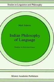 Tapa de Indian philosophy of language