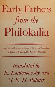 Tapa de Early Fathers from the Philokalia