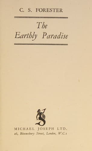 Tapa de The Earthly Paradise