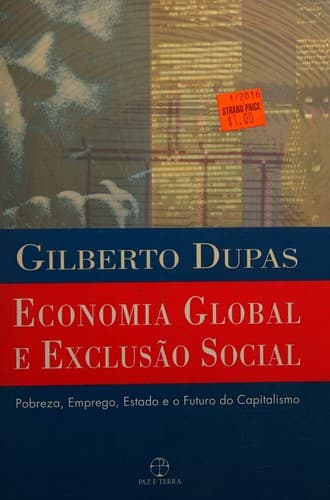 Tapa de Economia global e exclus̃ao social