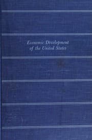 Tapa de ECONOMIC DEVELOPMENT OF THE UNITED STATES A First Course