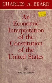 Tapa de An economic interpretation of the constitution of the United States