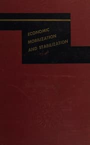 Tapa de Economic mobilization and stabilization