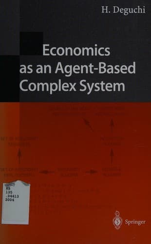 Tapa de Economics as an agent-based complex system