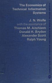 Tapa de The economics of technical information systems