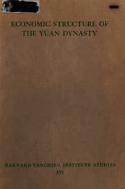 Tapa de Economic structure of the Yüan dynasty