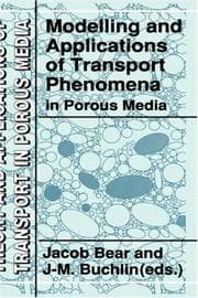 Tapa de Modelling and applications of transport phenomena in porous media