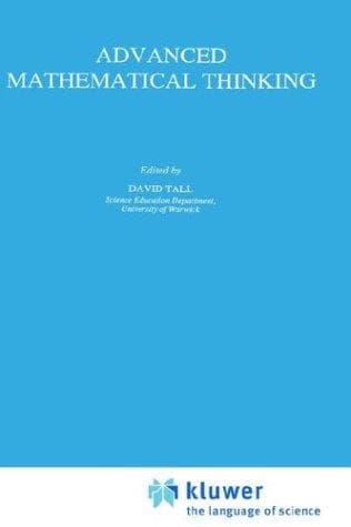 Tapa de Advanced mathematical thinking