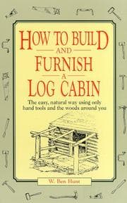 Tapa de How to build and furnish a log cabin