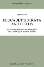 Tapa de Foucault's strata and fields