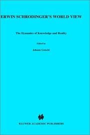 Tapa de Erwin Schrödinger's World View : The Dynamics of Knowledge and Reality (Theory and Decision Library A:)